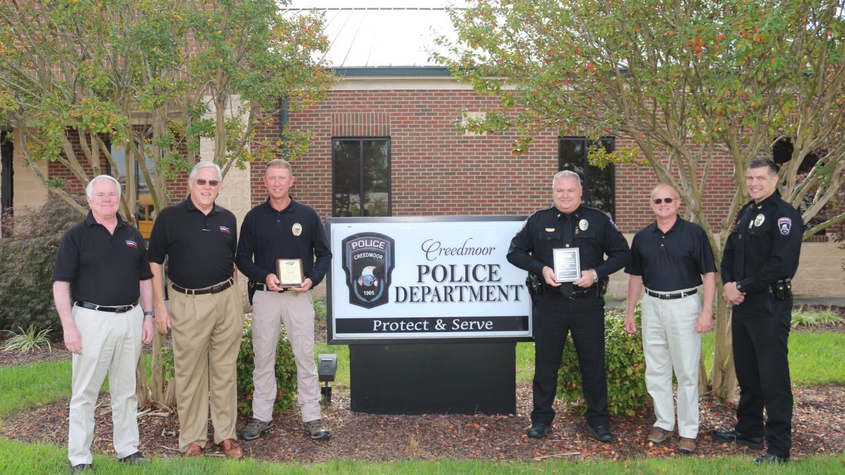 Creedmoor Officers Honored