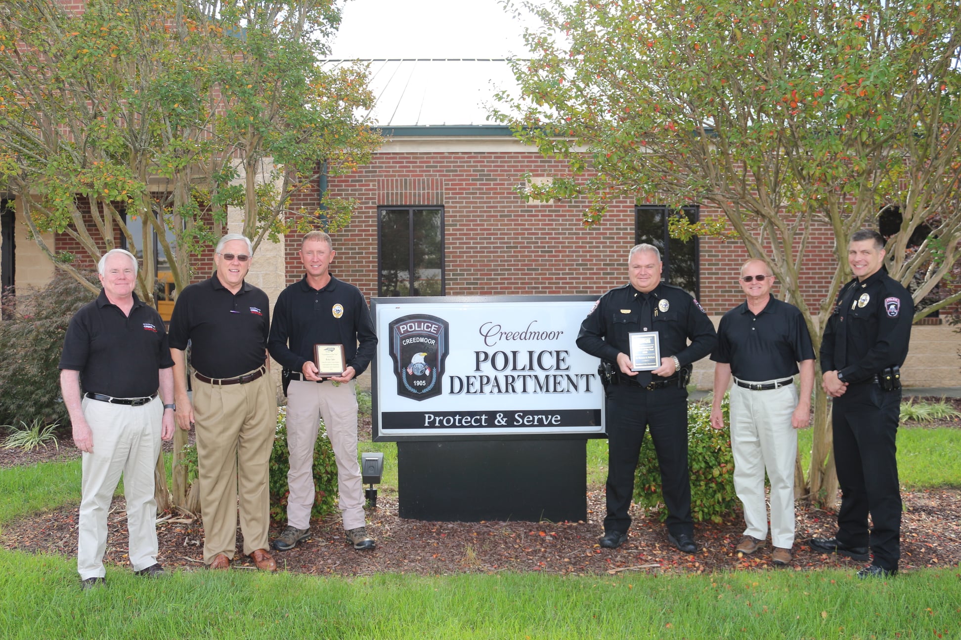 Creedmoor Officers Honored