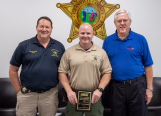 Sgt. Joshua Coppock Sheriff's Office - Officer of thee Year