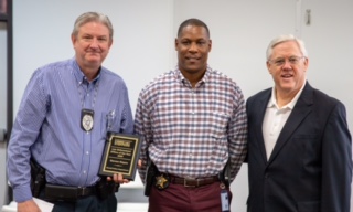 Stephen Hayes Stovall Police Dept. Officer of the year