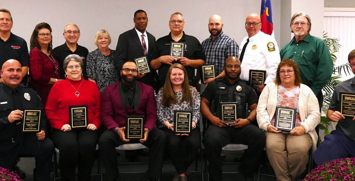 2023 Crimestoppers Banquet Award Recipients